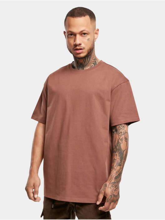 Urban Classics Herren T-Shirt Heavy Oversized in braun