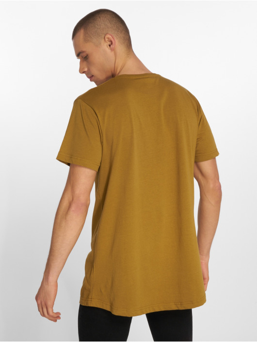 Urban Classics T-Shirt Shaped Long brown