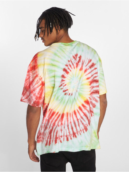 Urban Classics T-Shirt Spiral Tie Dye Pocket colored