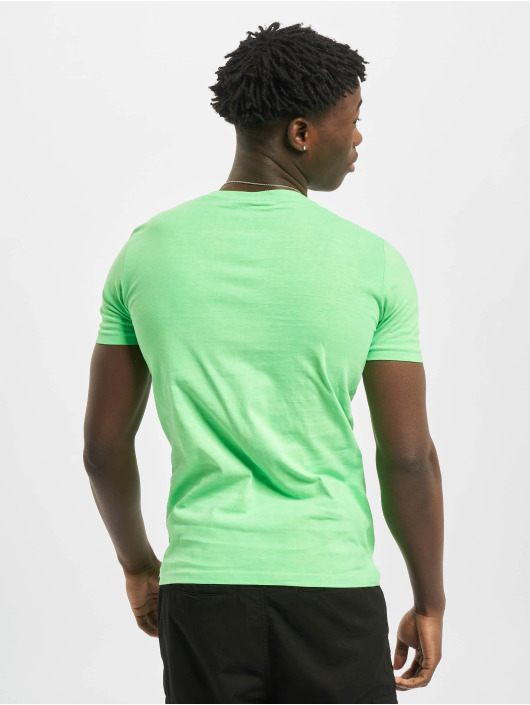 Urban Classics T-Shirt Neon V-Neck green