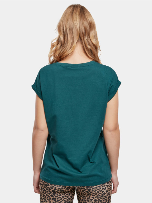 Urban Classics T-Shirt Ladies Extended Shoulder green