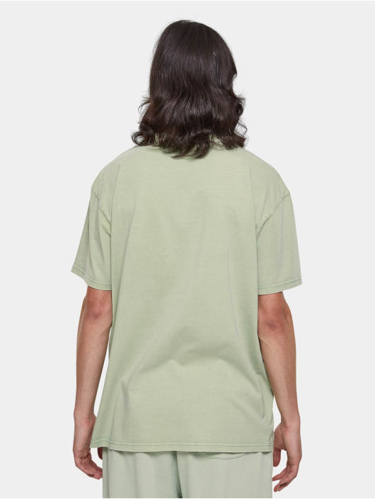 Urban Classics T-Shirt Heavy Oversized Acid Wash green