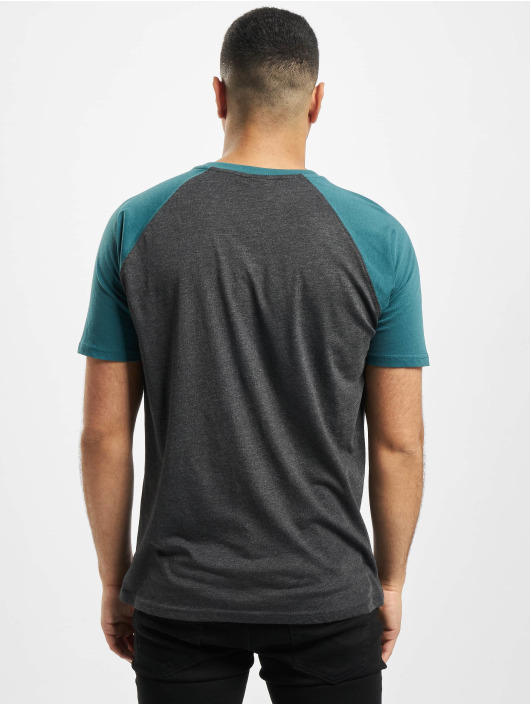 Urban Classics T-Shirt Raglan Contrast grey