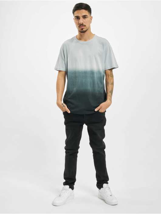 Urban Classics T-Shirt Dip Dyed grey