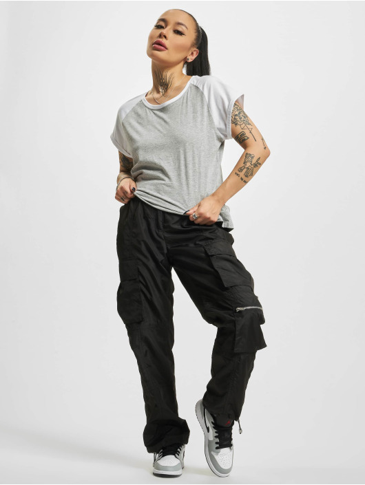 Urban Classics T-Shirt Contrast gris