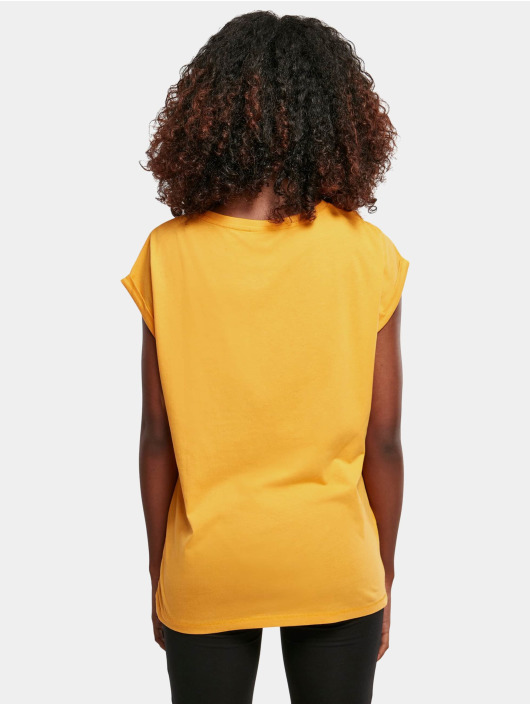 Urban Classics T-Shirt Ladies Extended Shoulder jaune