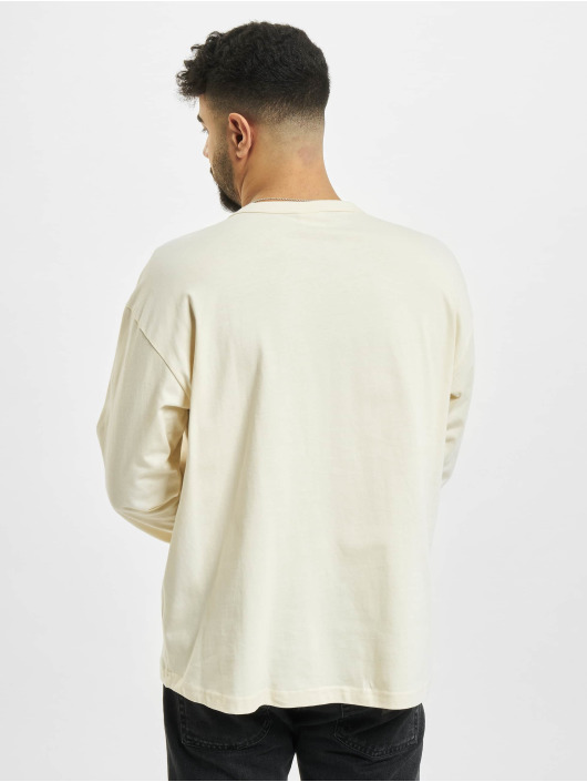 Urban Classics T-Shirt manches longues Organic Cotton Short Curved beige