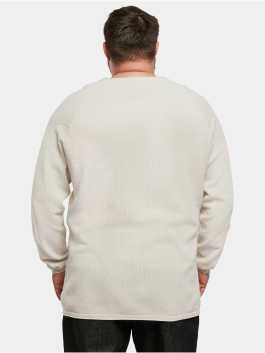 Urban Classics T-Shirt manches longues Knitted Raglan gris