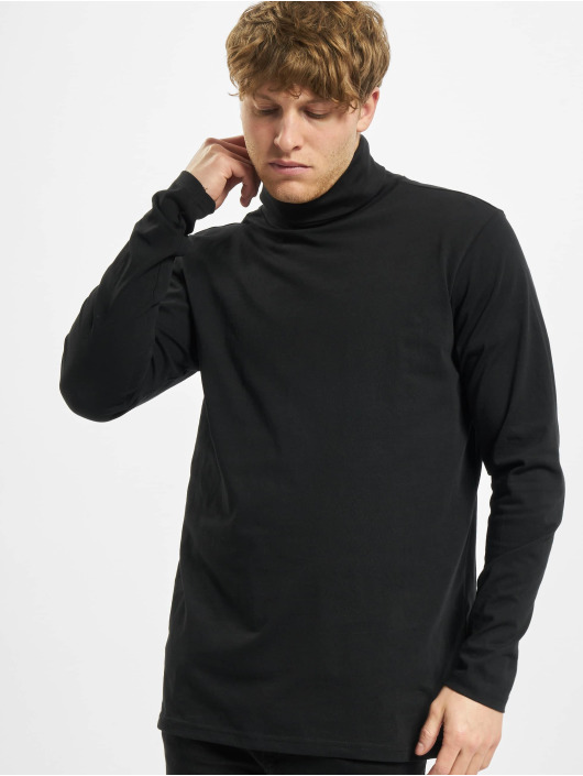 Urban Classics T-Shirt manches longues Turtle Neck LS noir
