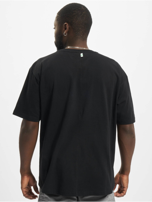 Urban Classics T-shirt Organic Cotton Curved Oversized nero
