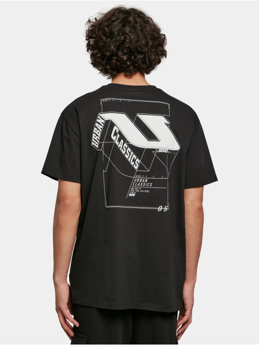Urban Classics T-shirt Organic Constructed nero