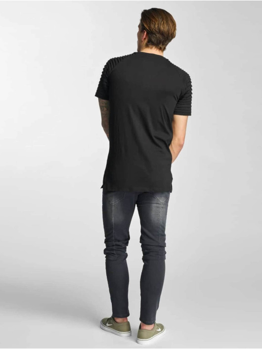 Urban Classics T-Shirt Pleat noir