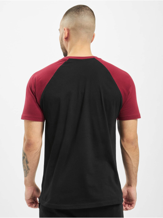 Urban Classics T-Shirt Raglan Contrast noir
