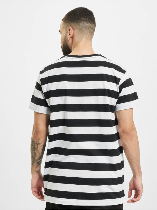 Urban Classics T-Shirt Block Stripe noir