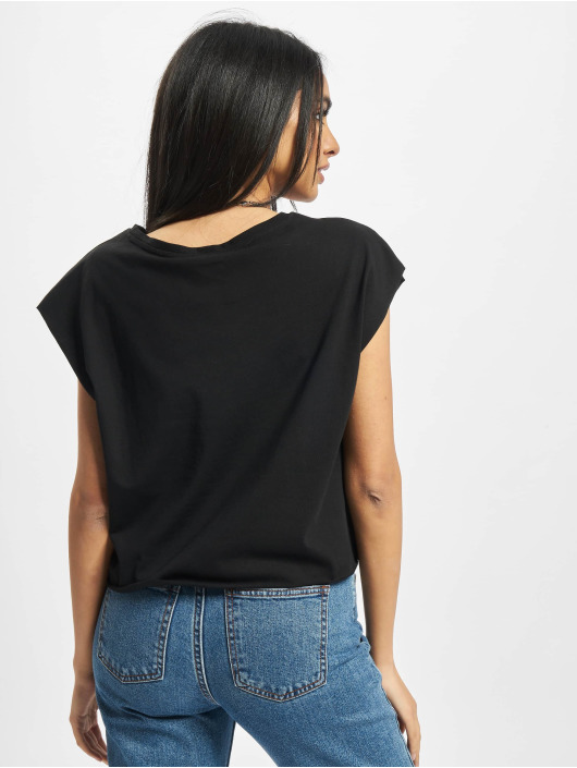 Urban Classics T-Shirt Ladies Organic Short noir