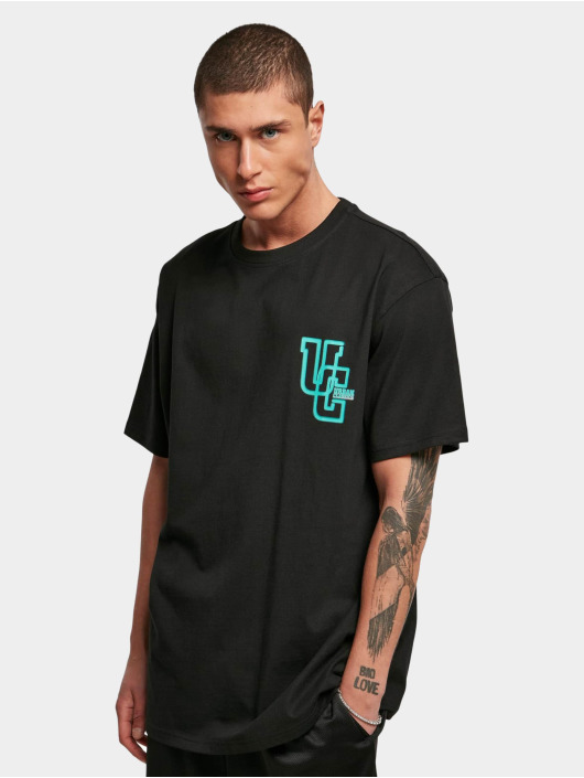 Urban Classics T-Shirt Glow Logo noir