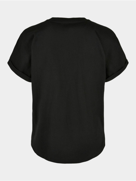 Urban Classics T-Shirt Boys Long Shaped Turnup noir