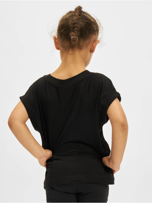Urban Classics T-Shirt Girls Organic Extended Shoulder noir