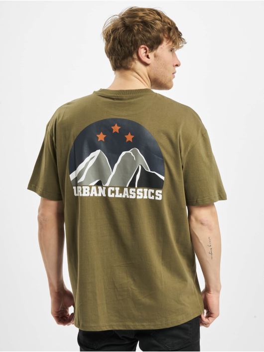 Urban Classics T-Shirt Horizon Tee olive