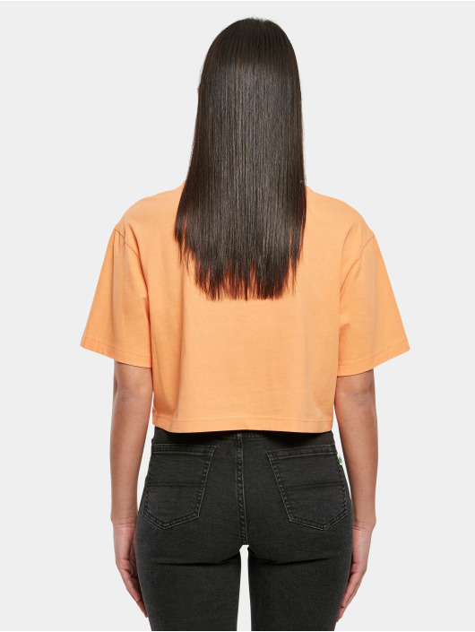 Urban Classics T-Shirt Ladies Short Oversize orange
