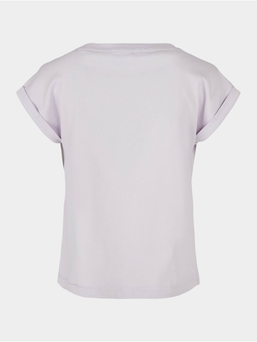 Urban Classics t-shirt Girls Organic Extended Shoulder paars