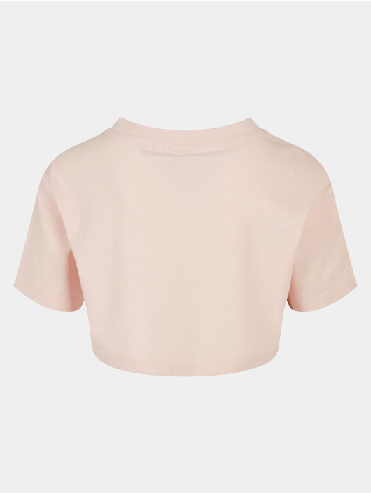 Urban Classics t-shirt Girls Short Kimono pink