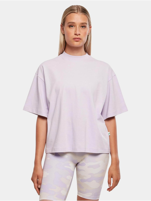 Urban Classics T-Shirt Ladies Organic Heavy purple
