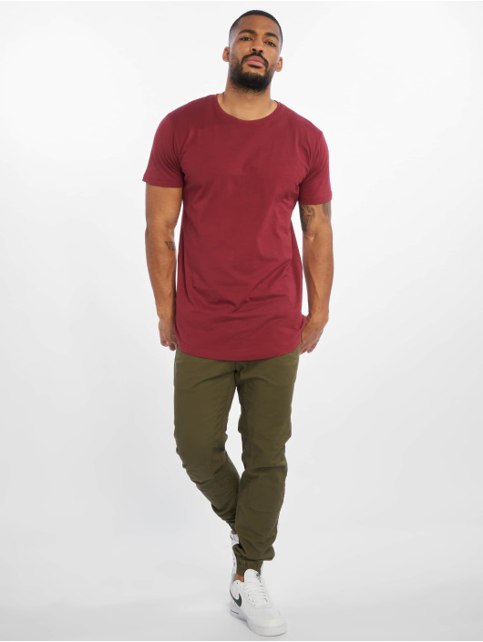 Urban Classics T-Shirt Shaped Long red