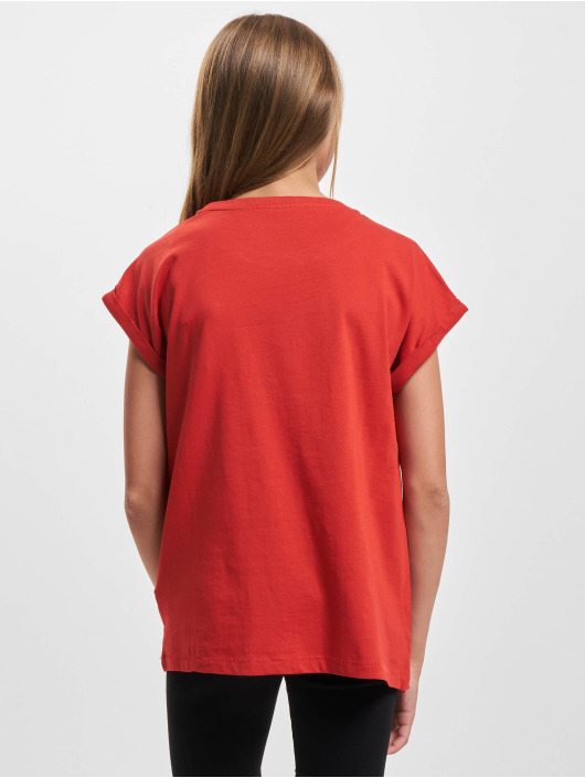 Urban Classics t-shirt Girls Organic Extended Shoulder rood