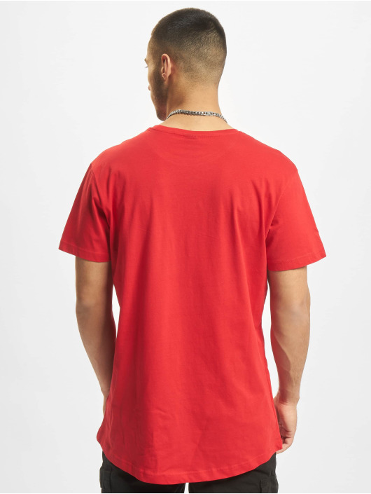 Urban Classics T-Shirt Shaped Long rouge