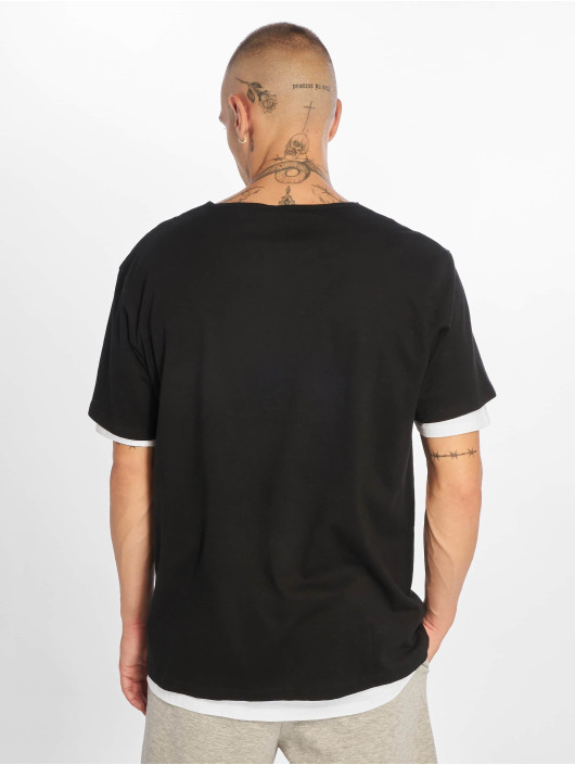Urban Classics T-Shirt Full Double Layered schwarz