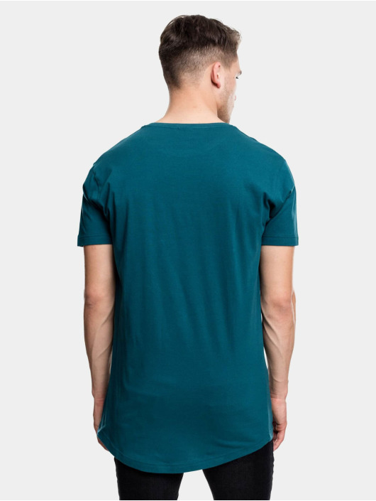 Urban Classics T-Shirt Shaped Long turquoise