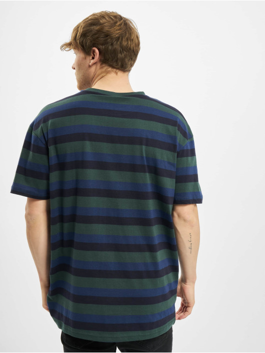 Urban Classics T-Shirt College Stripe Tee vert