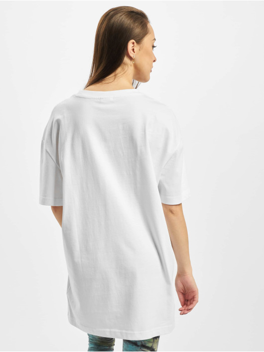 Urban Classics T-Shirt Ladies Oversized Boyfriend white