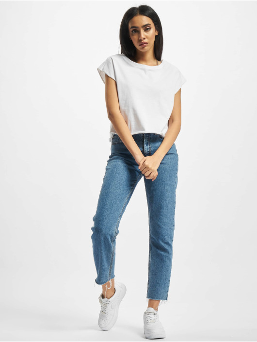 Urban Classics t-shirt Ladies Organic Short wit