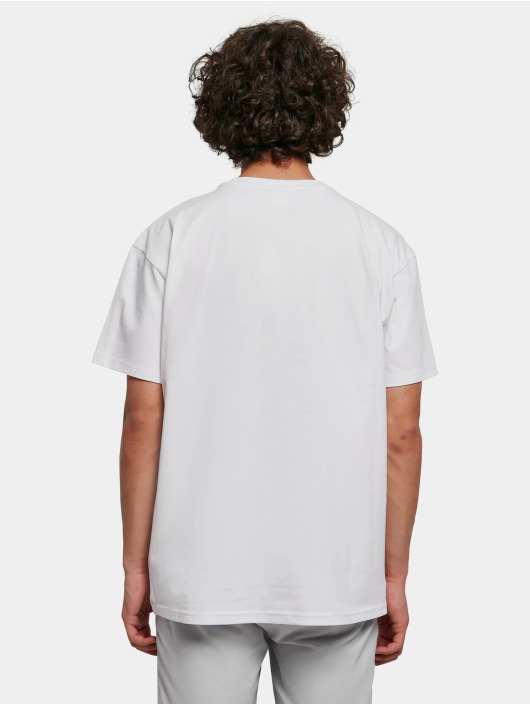 Urban Classics t-shirt Small Scribt Logo wit