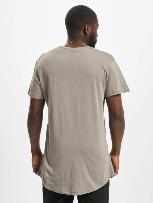 Urban Classics T-shirts Shaped Long Tee grå