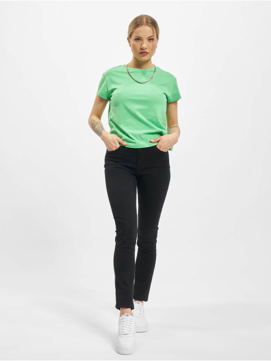 Urban Classics T-shirts Ladies Basic Box grøn