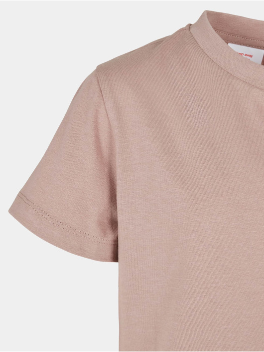 Urban Classics T-shirts Girls Basic Box rosa