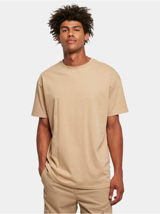 Urban Classics T-Shirty Organic Basic bezowy