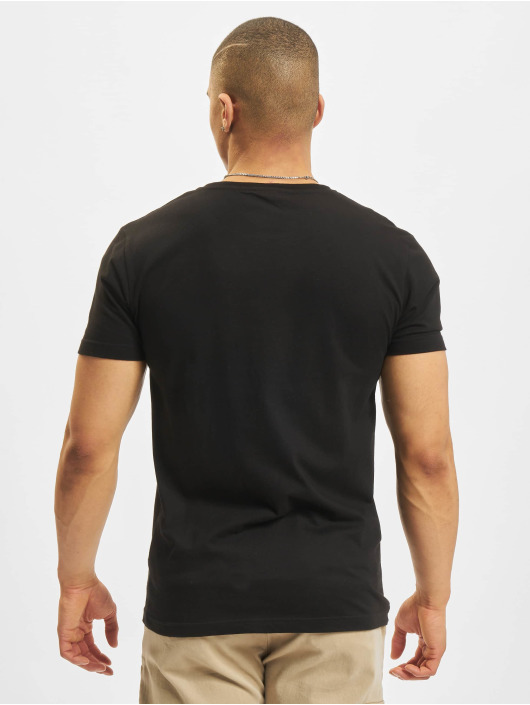 Urban Classics T-Shirty Leather Imitation Pocket czarny