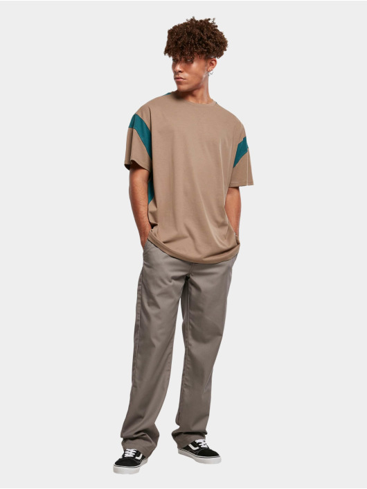 Urban Classics T-Shirty Active khaki