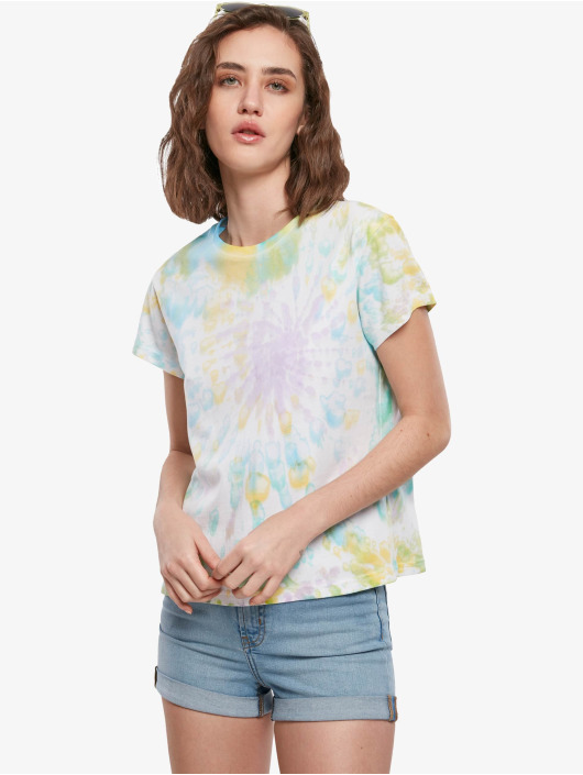Urban Classics T-Shirty Tie Dye Boyfriend kolorowy