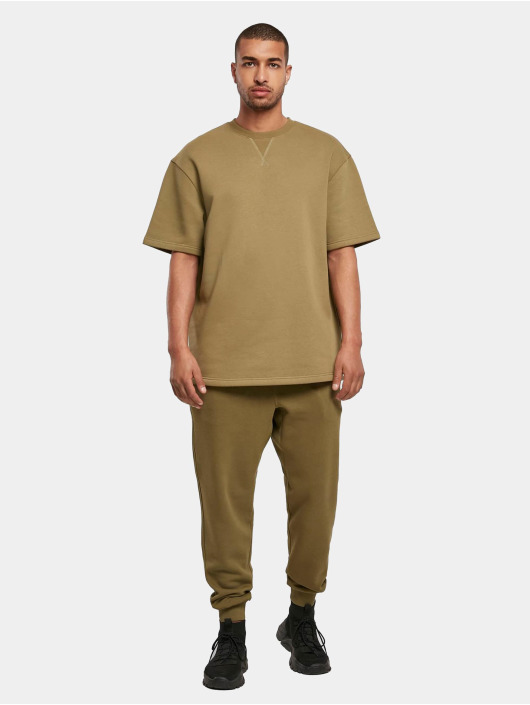 Urban Classics T-Shirty Oversized Sweat oliwkowy