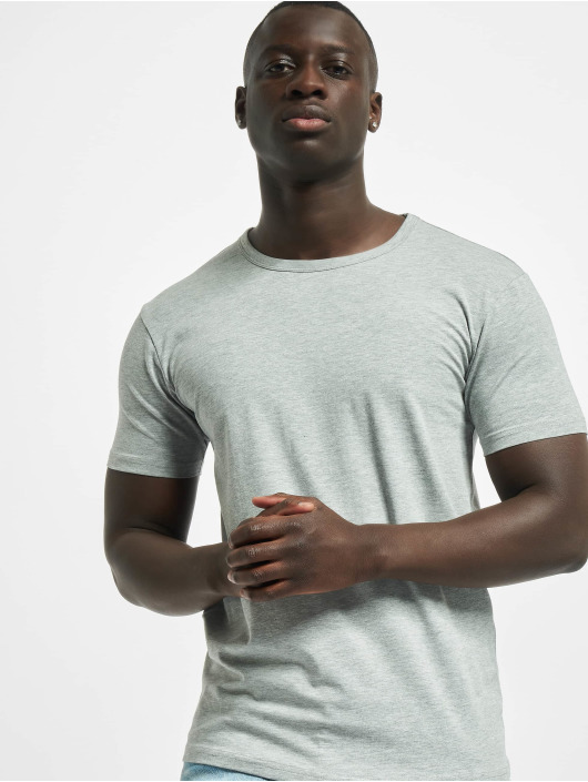 Urban Classics T-Shirty Fitted Stretch szary