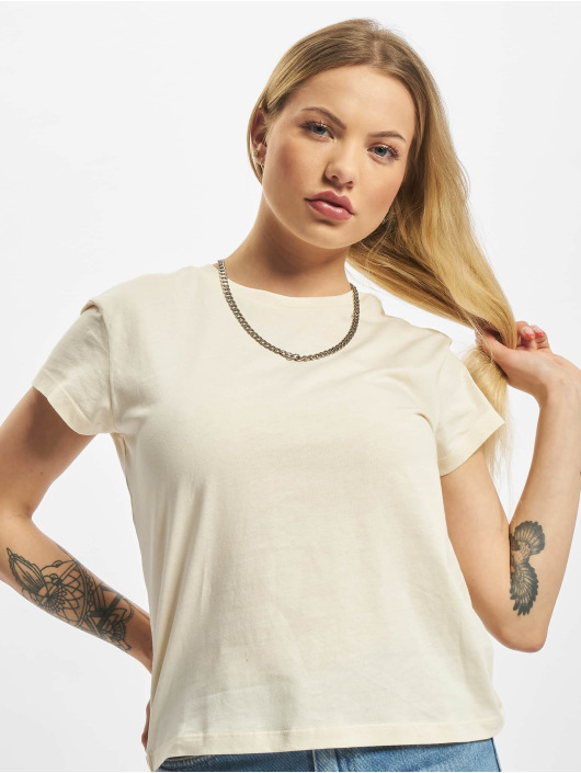Urban Classics T-skjorter Ladies Basic Box Tee beige