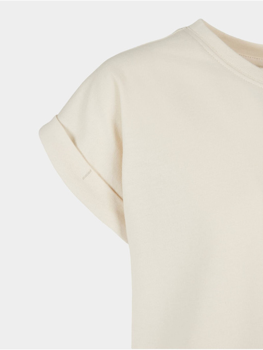 Urban Classics T-skjorter Girls Organic Extended Shoulder beige