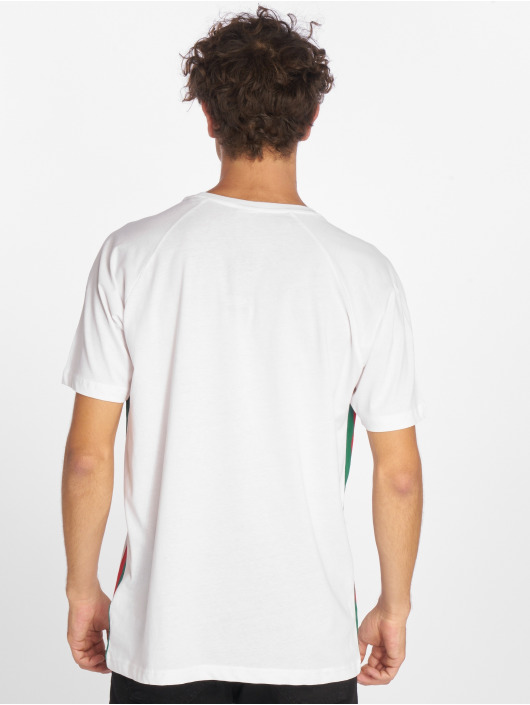 Urban Classics T-skjorter Side Stripe Raglan hvit