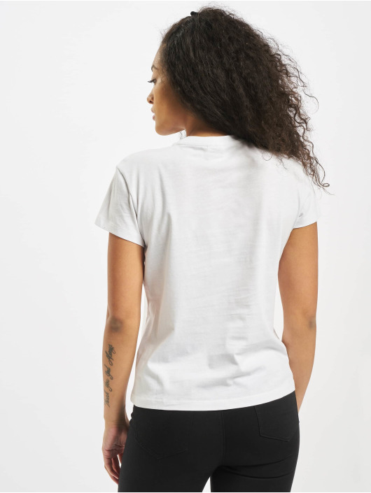 Urban Classics T-skjorter Ladies Basic Box hvit