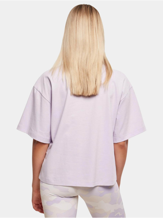 Urban Classics T-skjorter Ladies Organic Heavy lilla